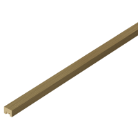 Изображение товара Рейка МДФ Дуб Тангент натуральный 280x3x2.2 см