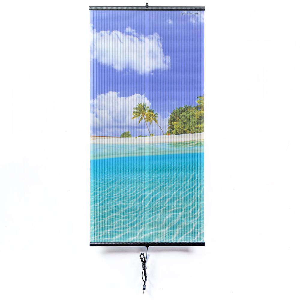 Изображение товара Инфракрасный обогреватель Бархатный сезон Лагуна 450 Вт настенный Пленочный стильный