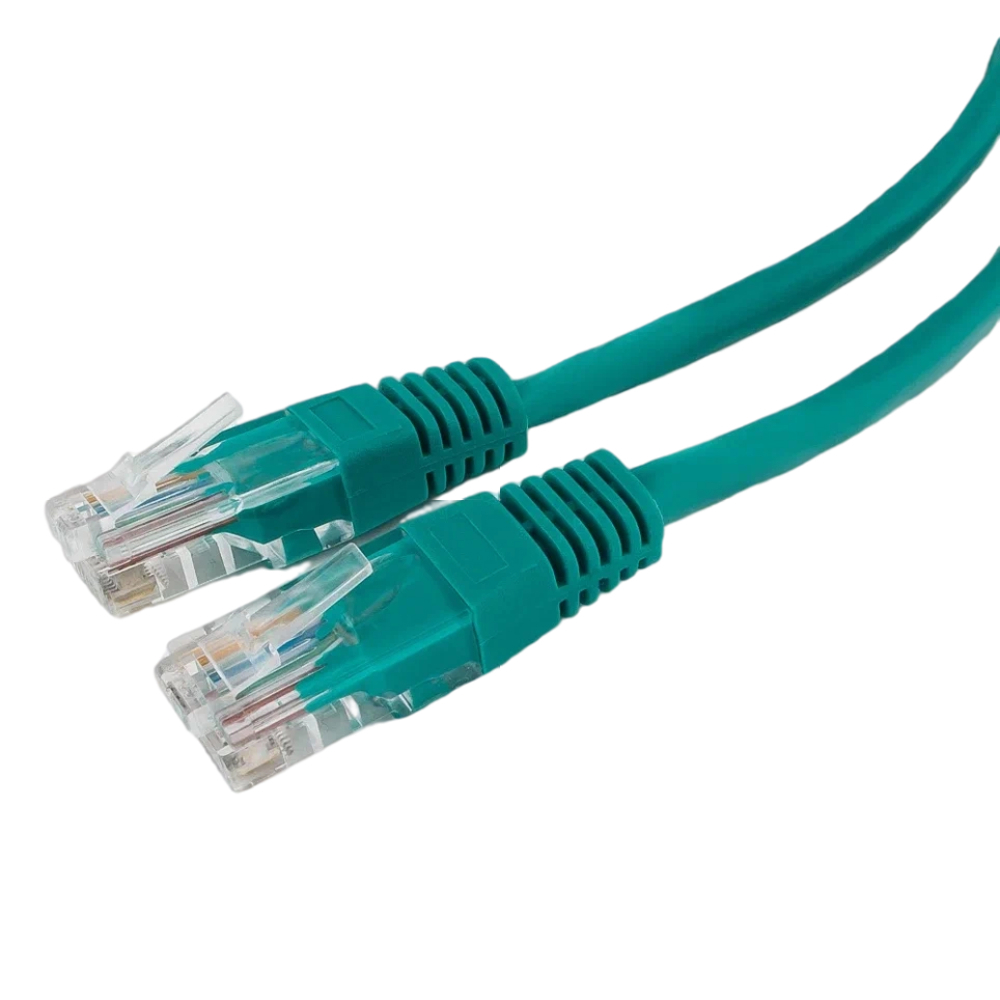 Изображение товара Патч-корд Ripo Cat 5E RJ45 1 м зеленый для стабильных соединений Изображение товара Патч-корд Ripo Cat 5E RJ45 1 м зеленый для стабильных соединений