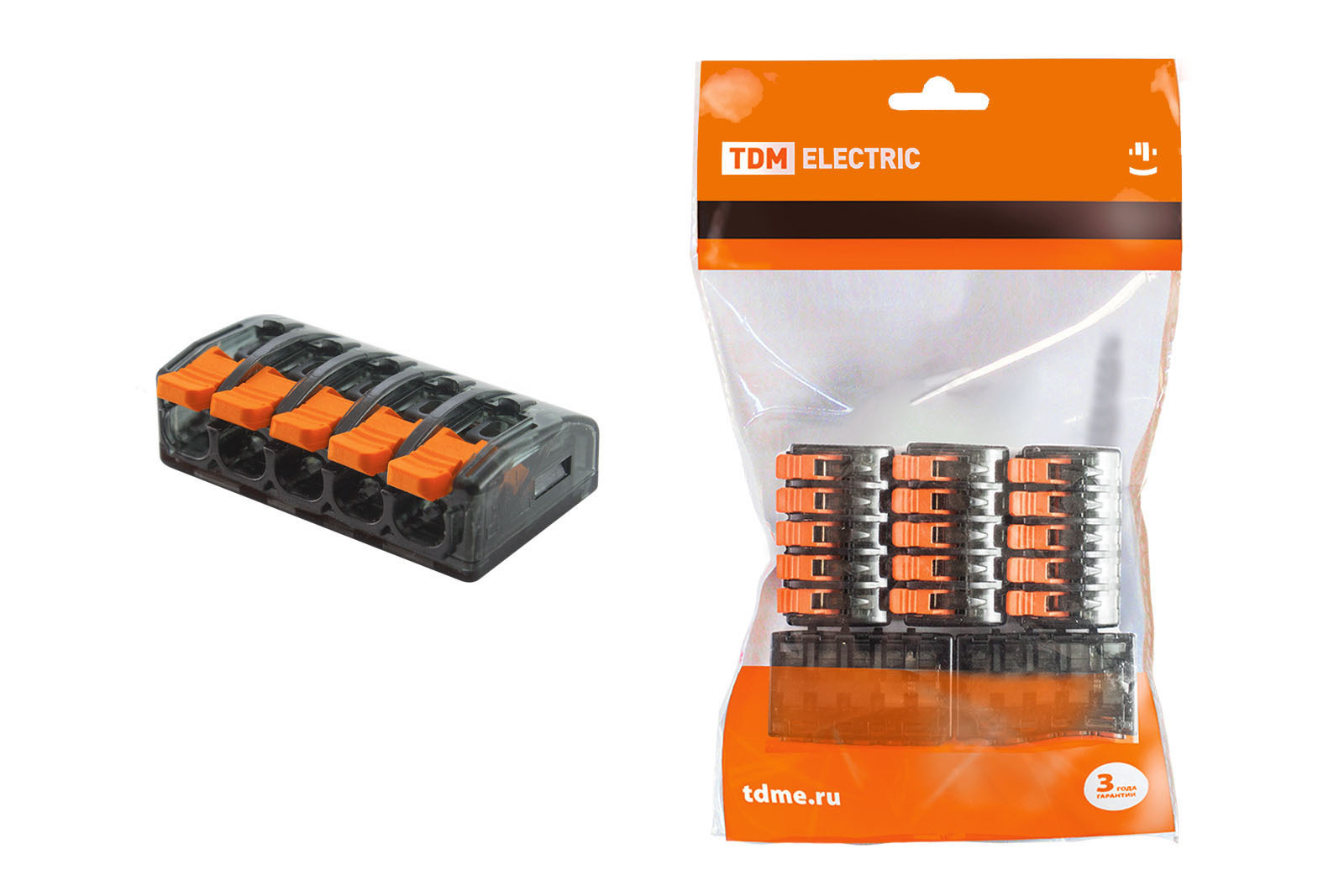 Изображение товара Клемма обжимная SC-615 2 5 мм2 5 шт TDM ELECTRIC