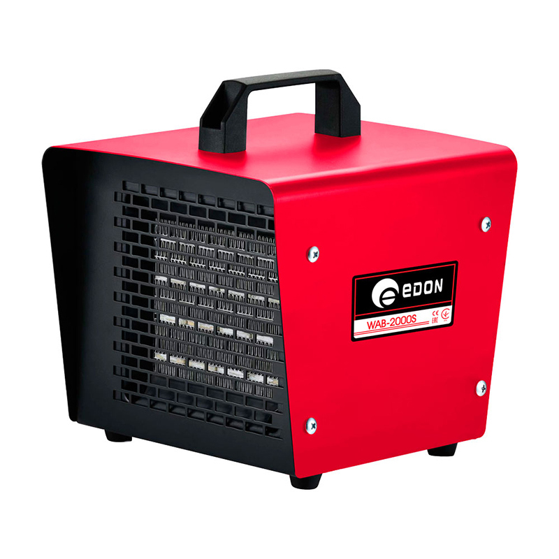 Изображение товара Электрическая тепловая пушка Edon WAB-2000S 2000 Вт для обогрева помещений