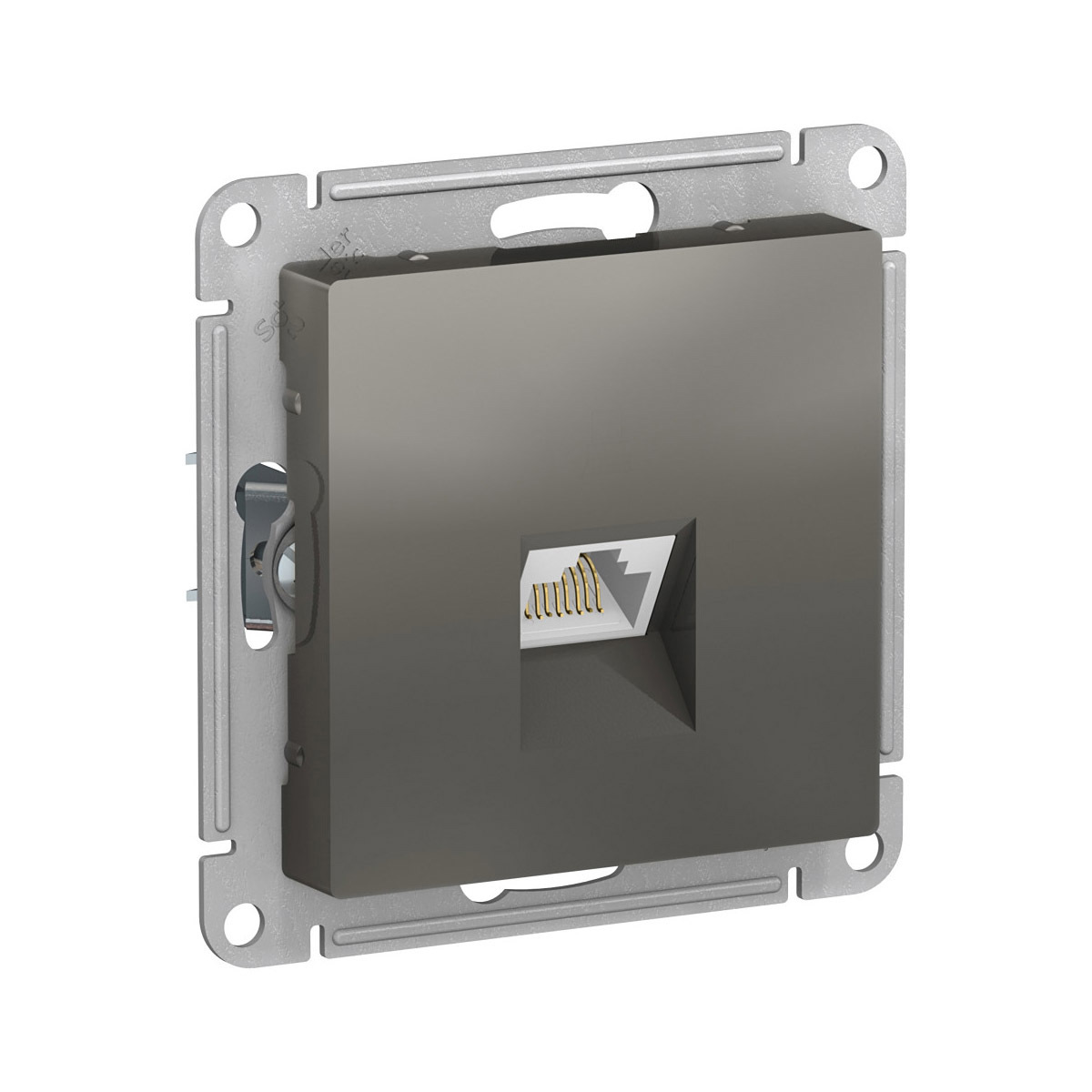 Изображение товара Розетка RJ45 встроенная AtlasDesign 247161 SYSTEME ELECTRIC сталь