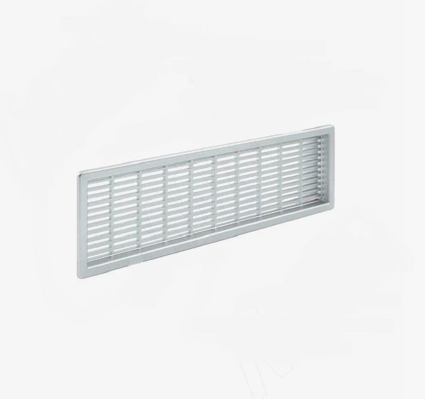 Изображение товара Решетка вентиляционная Инталика универсальная 68x227мм abs-пластик цвет серый