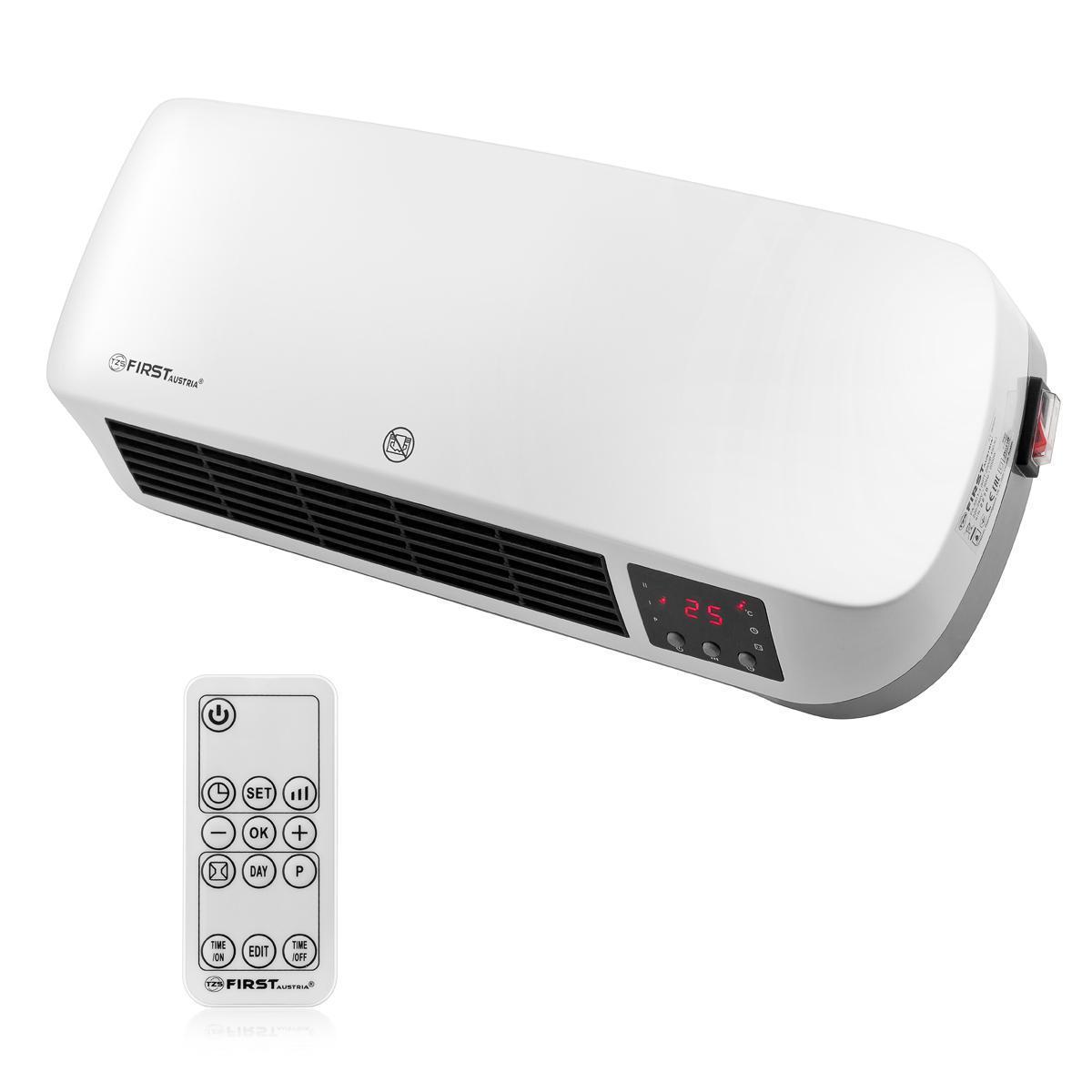 Изображение товара Электрический керамический тепловентилятор First FA-5571-3 2000 Вт управление LCD