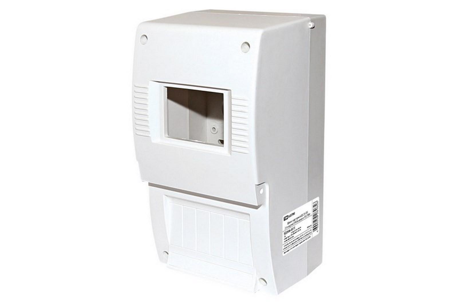 Изображение товара Щит распределительный навесной Tdm Electric ЩК 26-003 1x6 модулей IP20 без дверки пластик SQ0906-0015