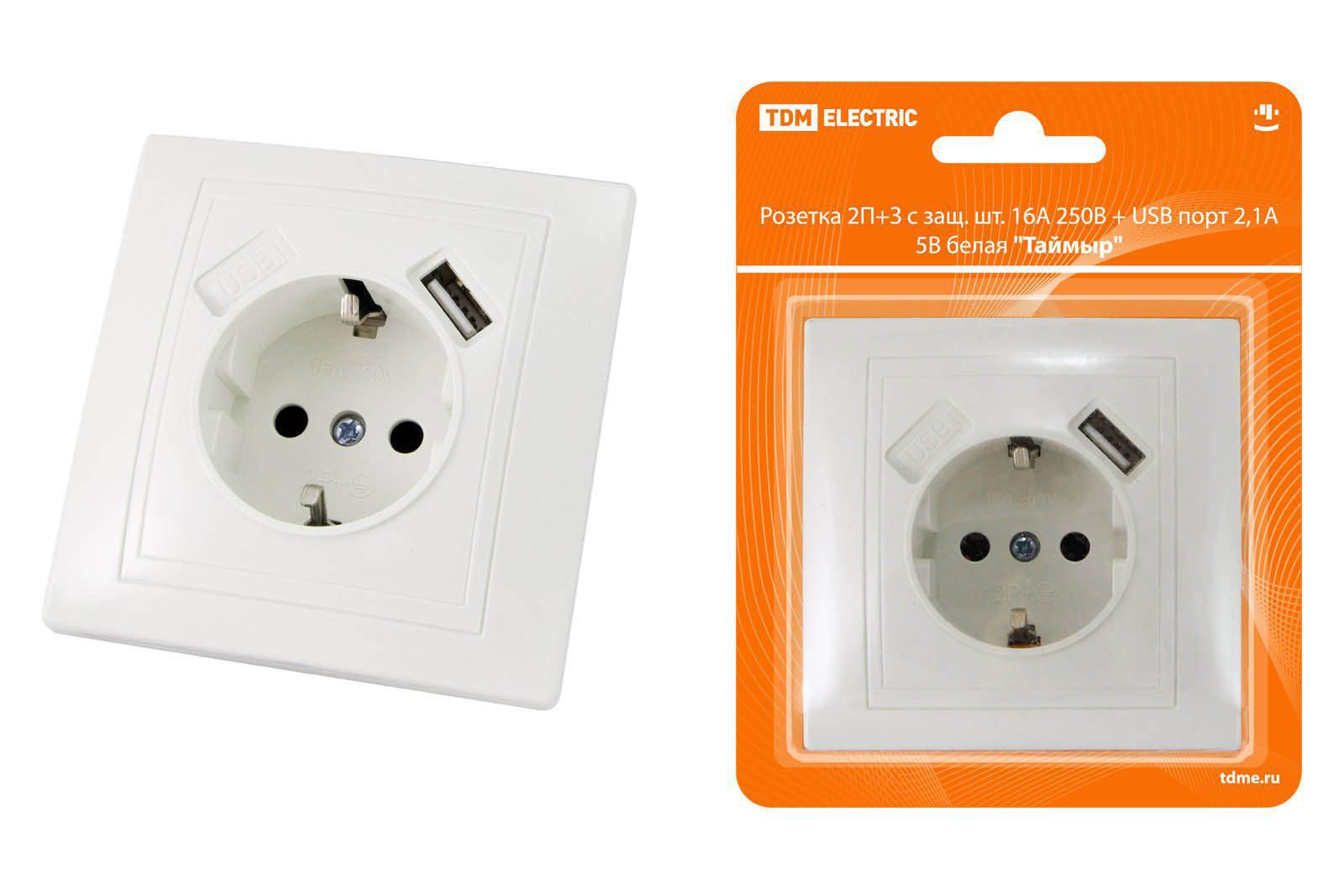 Изображение товара Розетка встраиваемая Tdm electric Таймыр SQ1814-0040 с заземлением цвет белый Изображение товара Розетка встраиваемая Tdm electric Таймыр SQ1814-0040 с заземлением цвет белый