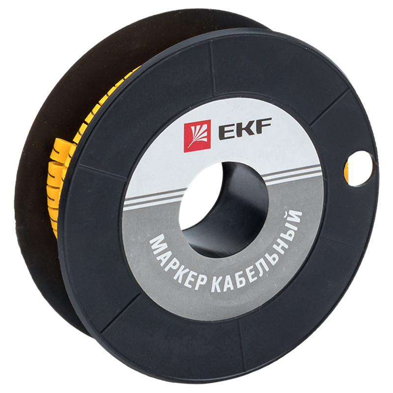 Изображение товара Маркер кабельный EKF PROxima 2.5 мм2 "7" 1000 шт. ЕС-1