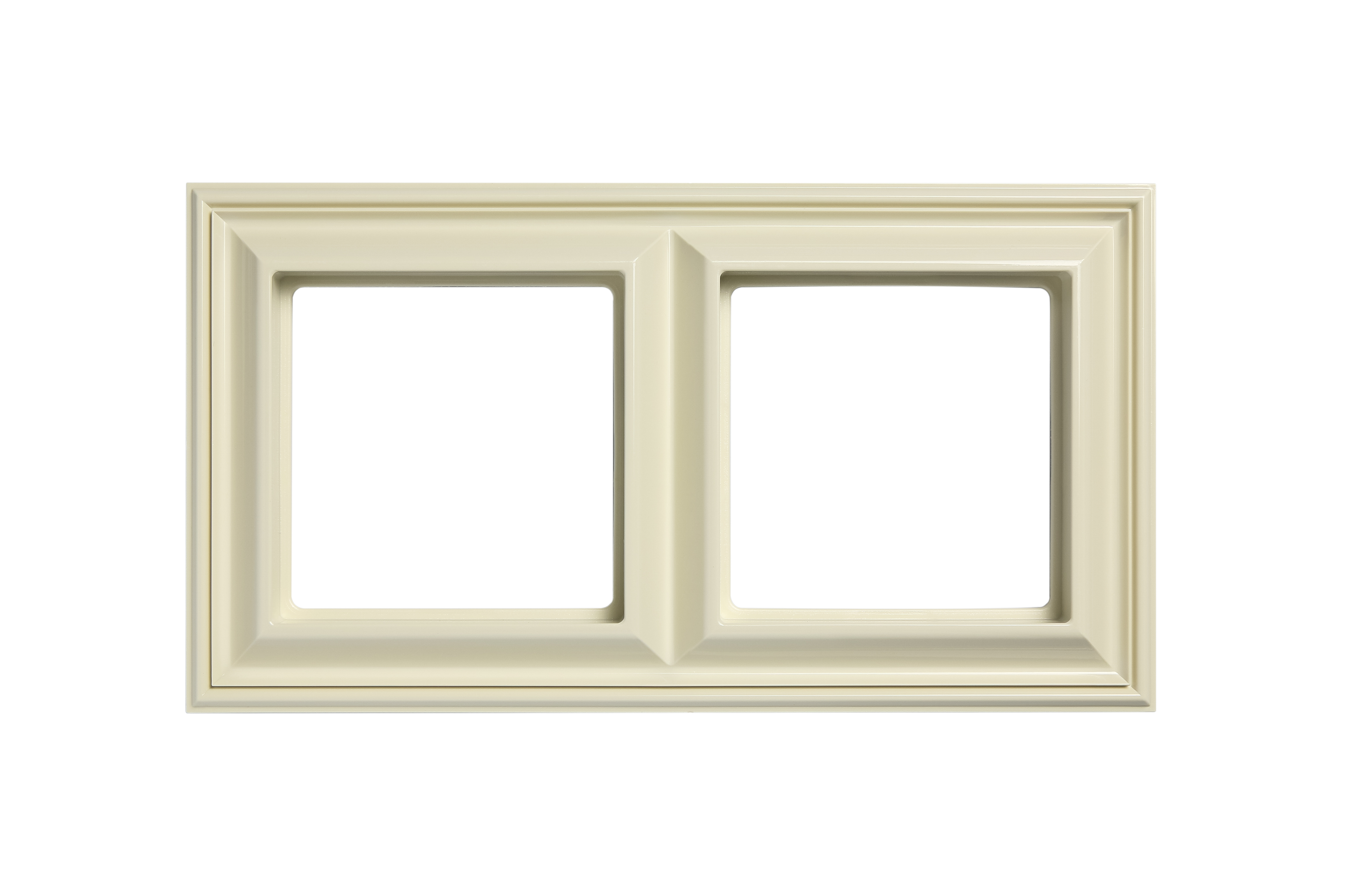 Изображение товара Рамка Jung EcoProfi DECO 2 поста цвет слоновая кость