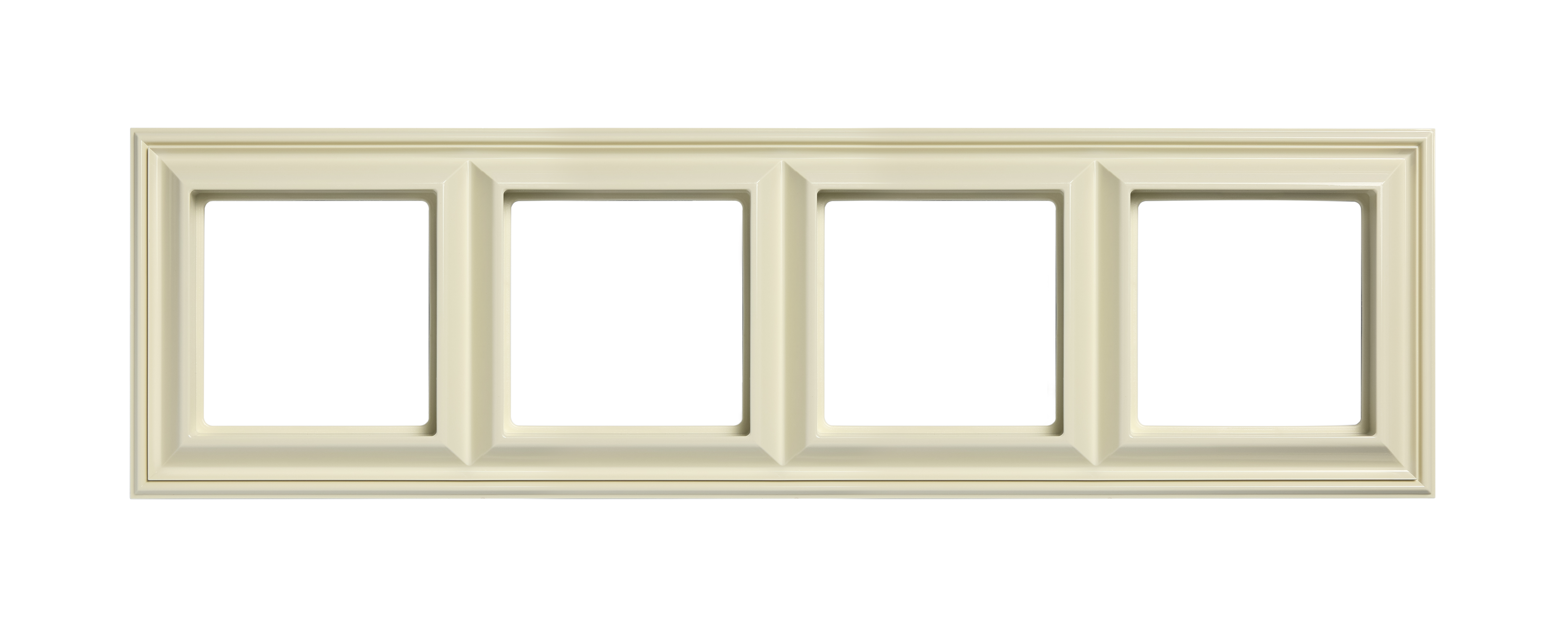 Изображение товара Rамка Jung EcoProfi Deco 4‑поста слоновая кость