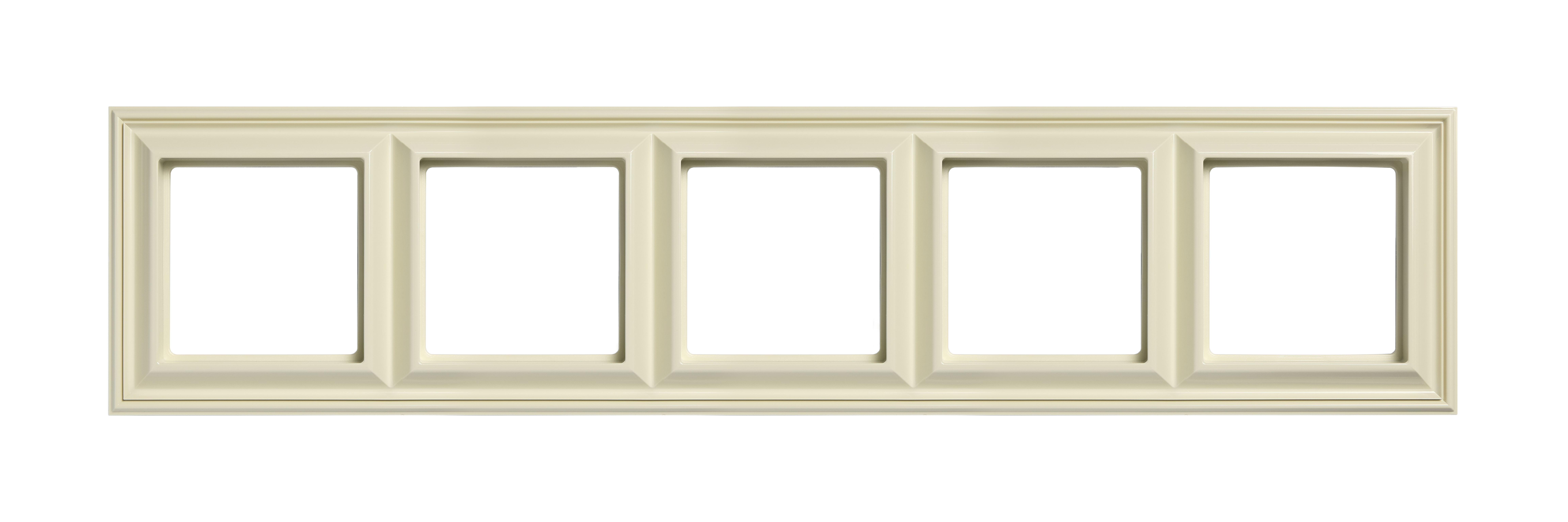 Изображение товара Рамка Jung EcoProfi Deco 5 постов цвет слоновая кость