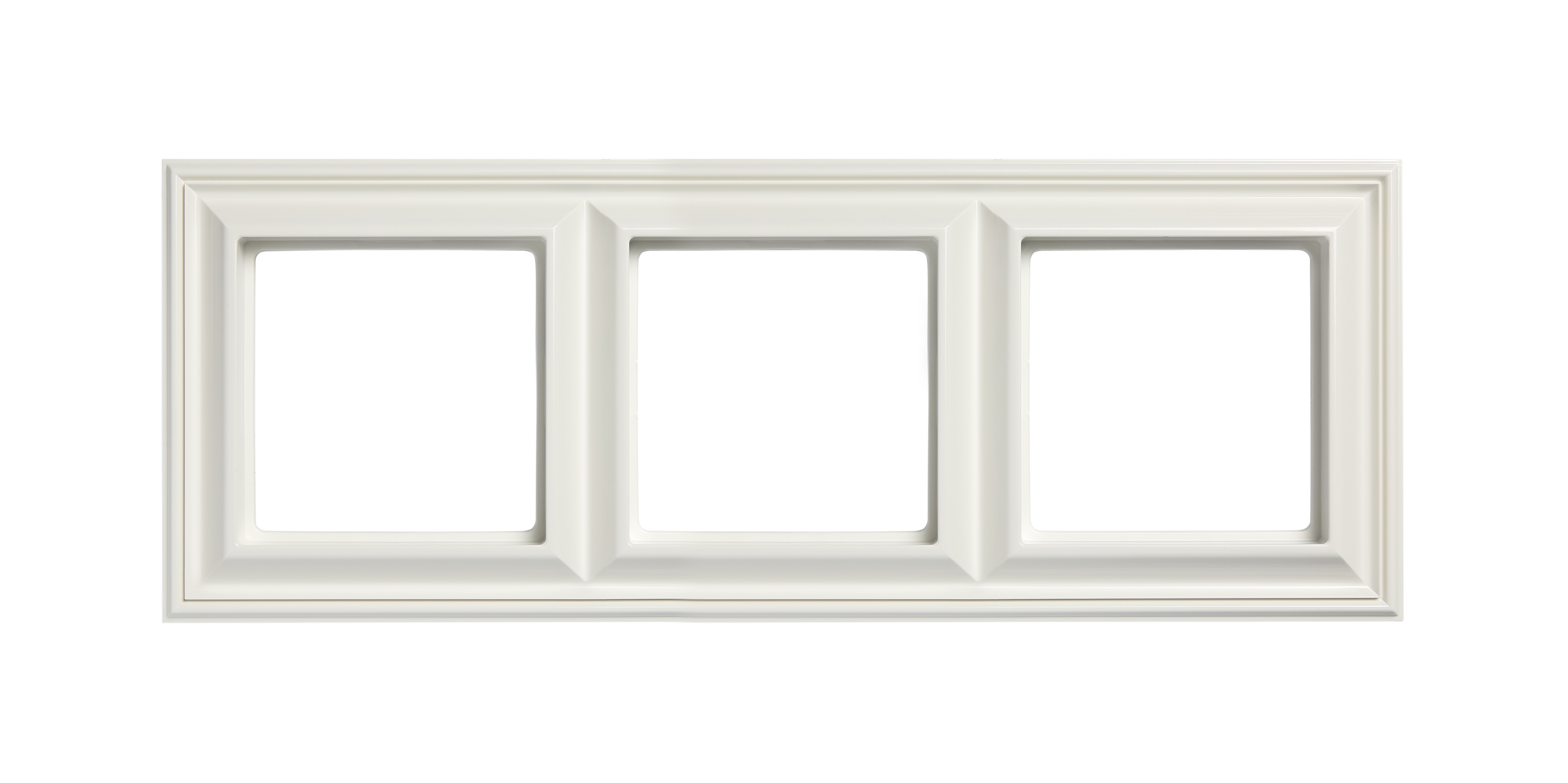 Изображение товара Рамка Jung EcoProfi Deco 3 поста цвет белый