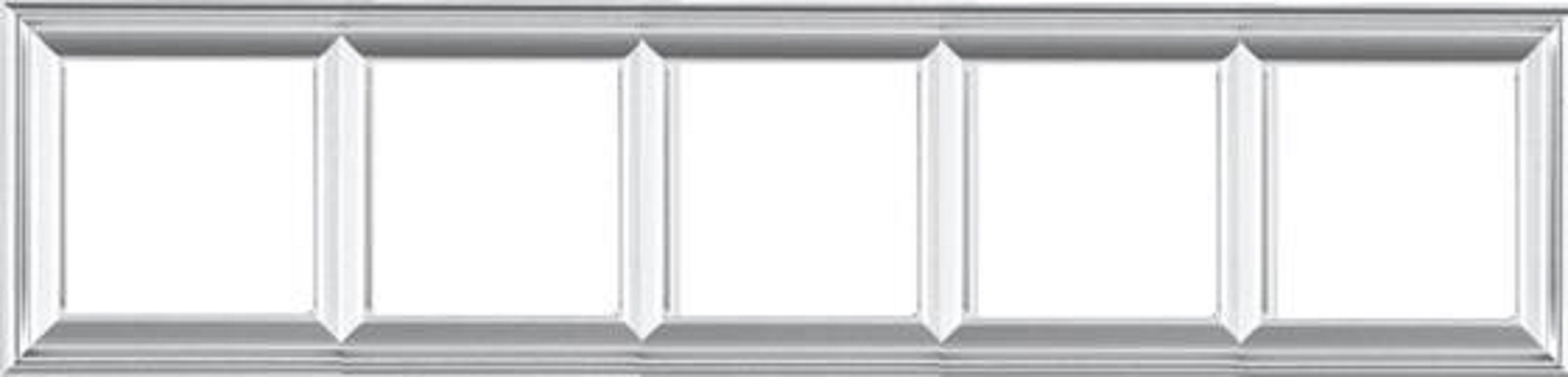 Изображение товара Рамка Jung EcoProfi DECO 5 постов цвет алюминий