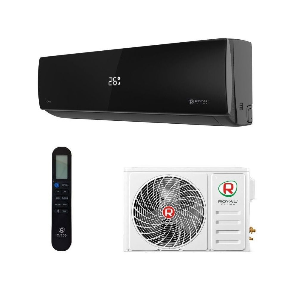 Изображение товара Сплит-система Royal Clima RC-AN55HN Обогрев и охлаждение 18000 BTU черный Изображение товара Сплит-система Royal Clima RC-AN55HN Обогрев и охлаждение 18000 BTU черный