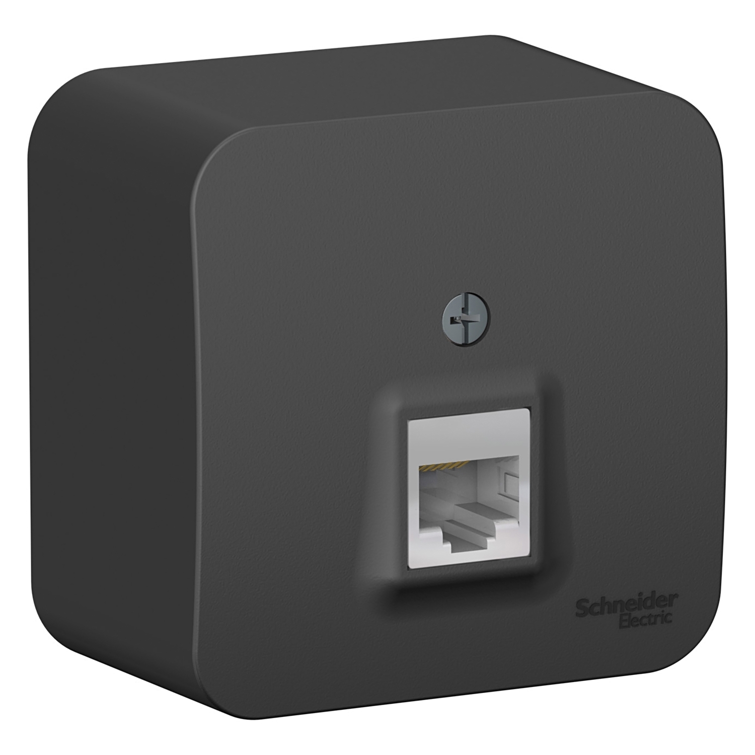 Изображение товара Розетка компьютерная SYSTEME ELECTRIC Blanca RJ45 антрацит IP20 Изображение товара Розетка компьютерная SYSTEME ELECTRIC Blanca RJ45 антрацит IP20