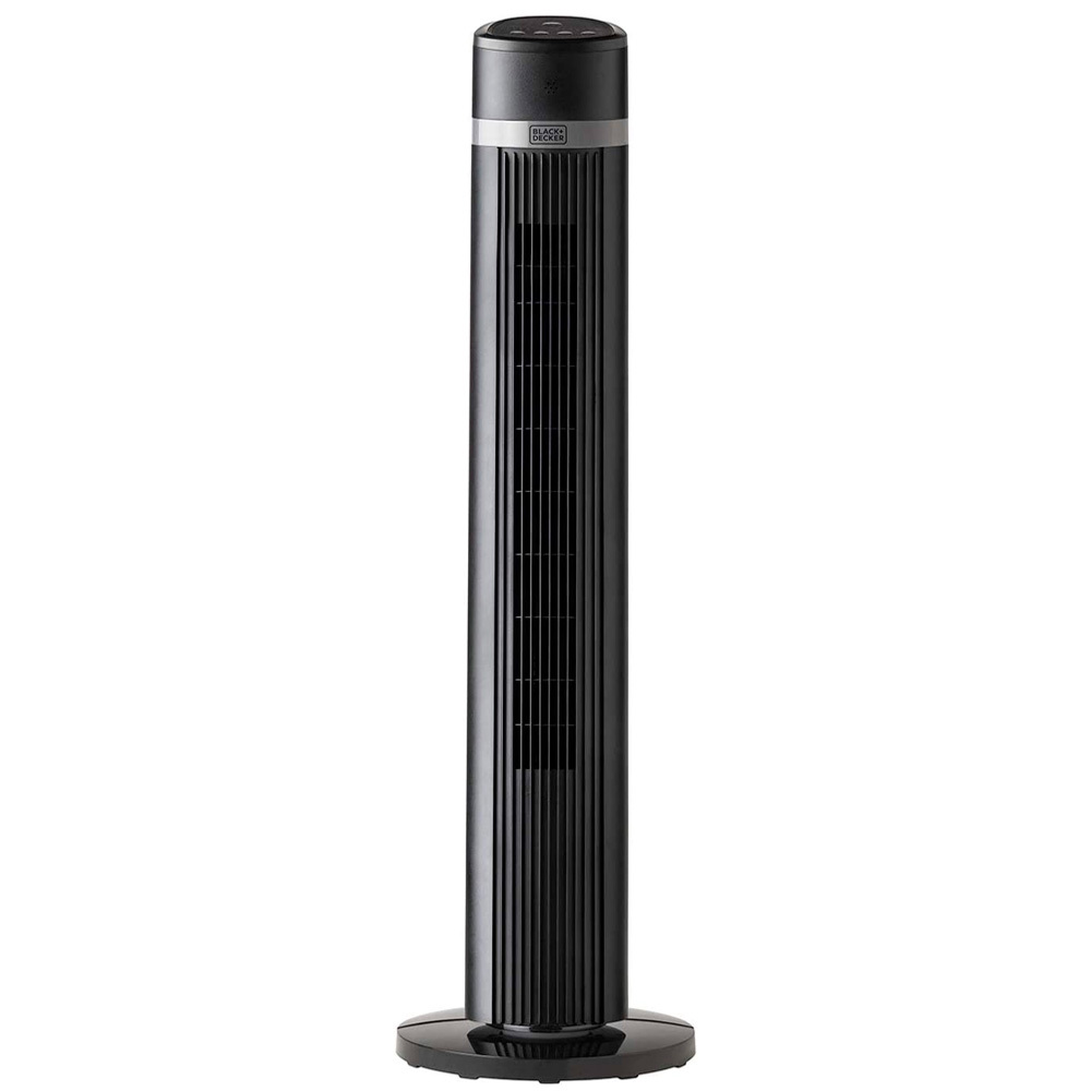 Изображение товара Вентилятор колонный Black + decker BXEFT50E 45 Вт D30 см с таймером и пультом управления цвет черный