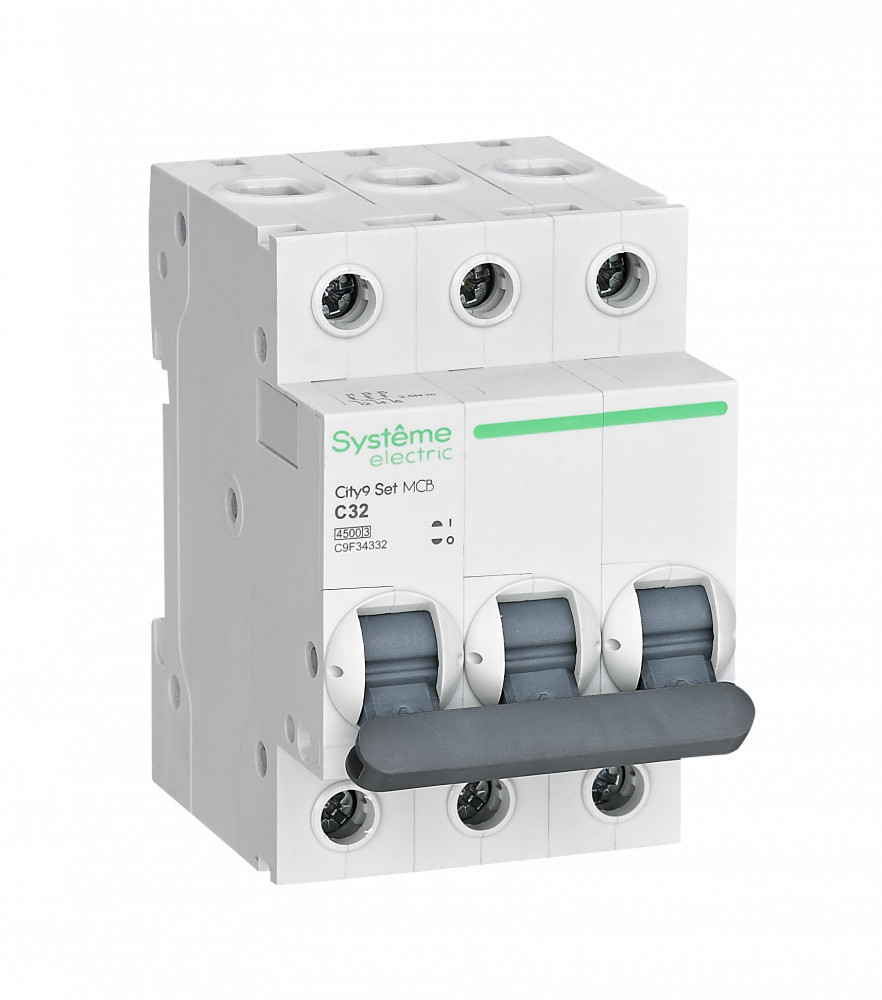 Изображение товара City9 Set 3P 32A C 4.5kA Автоматический выключатель SYSTEME ELECTRIC
