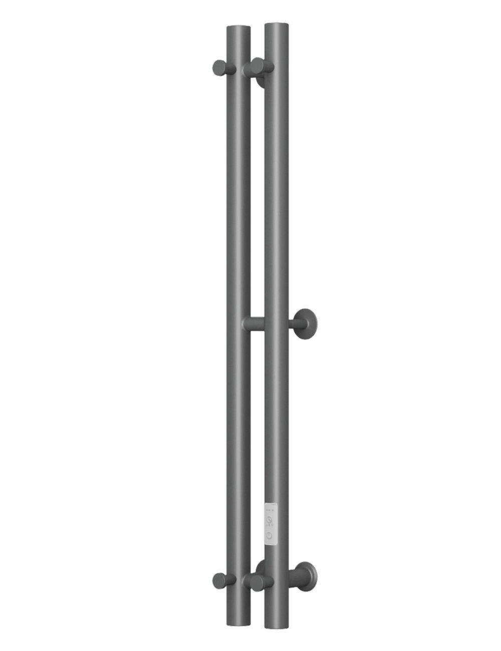 Изображение товара Электрический полотенцесушитель Bauedge Inaro II 60x800 мм, 220 Вт, темно-серый
