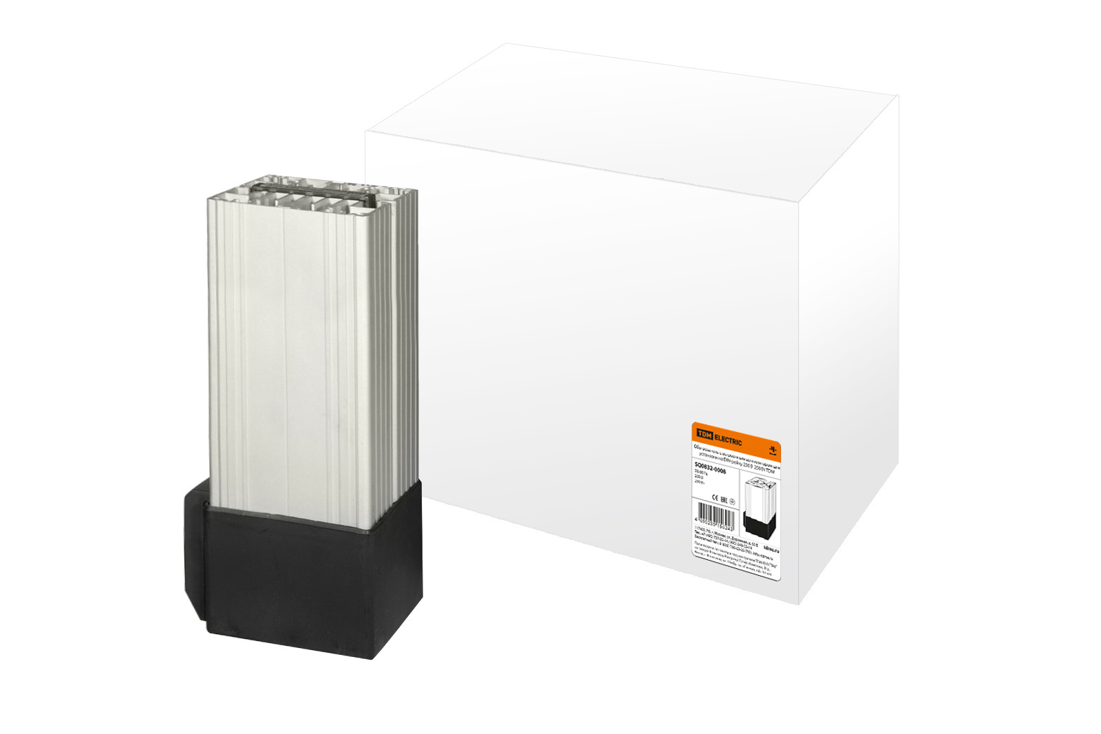 Изображение товара Обогреватель на DIN-рейку Tdm electric с встроенным вентилятором 230 В 250 Вт Изображение товара Обогреватель на DIN-рейку Tdm electric с встроенным вентилятором 230 В 250 Вт