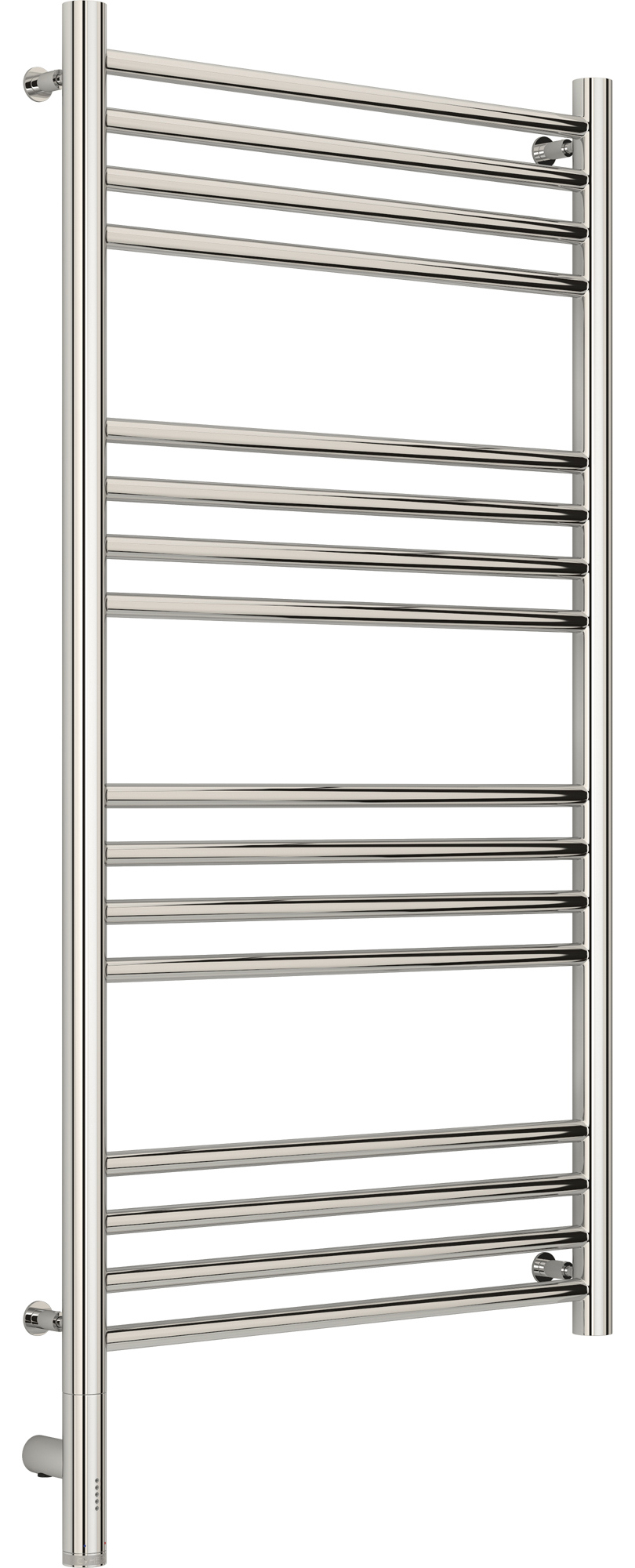 Изображение товара Полотенцесушитель электрический Сунержа Богема 3.0 прямая Л 500x1000 мм 300 Вт с терморегулятором лесенка цвет хром