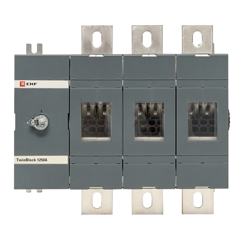 Изображение товара Рубильник EKF TwinBlock 1250 A 3P без рукоятки управления