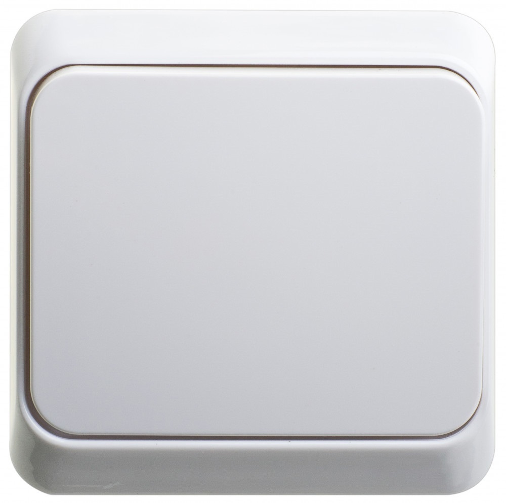 Изображение товара Выключатель накладной Systeme electric Этюд KA10-001B 2 клавиши цвет белый 1 шт