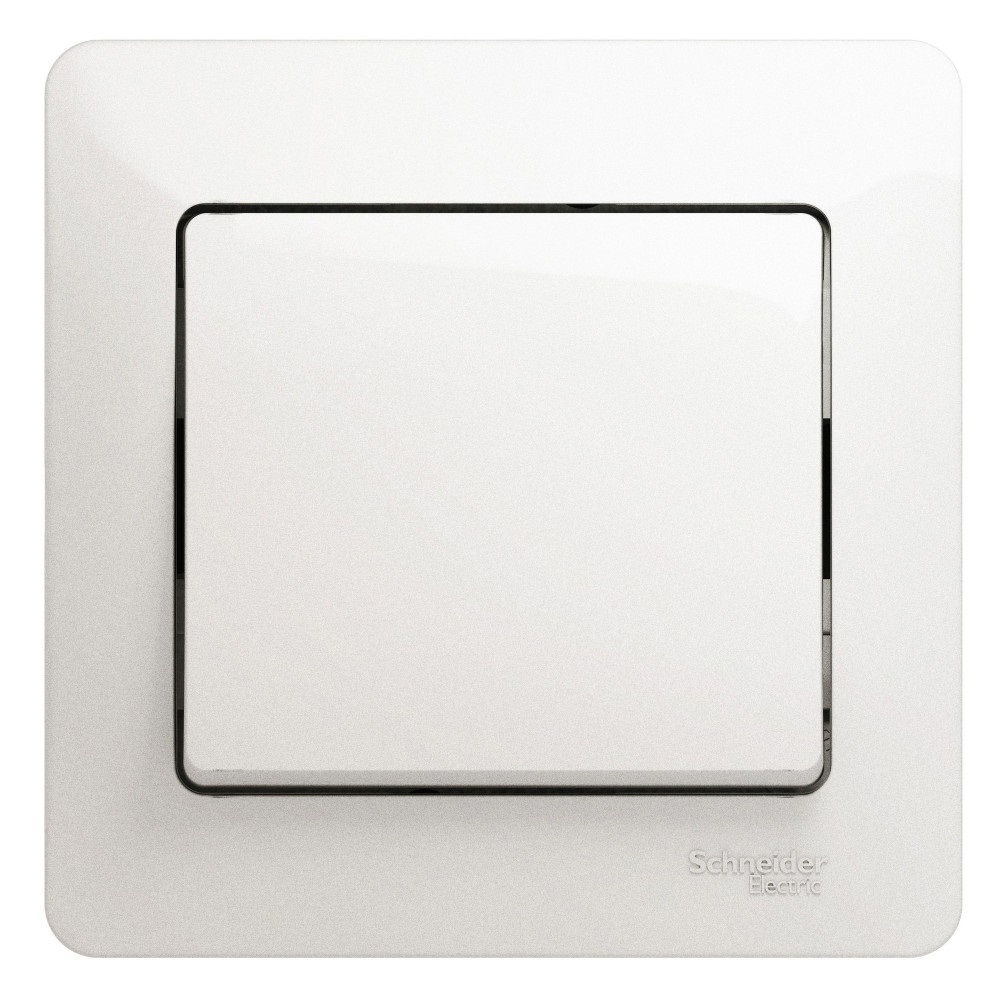 Изображение товара Выключатель встраиваемый Glossa GSL000612 1-клавишный перламутр