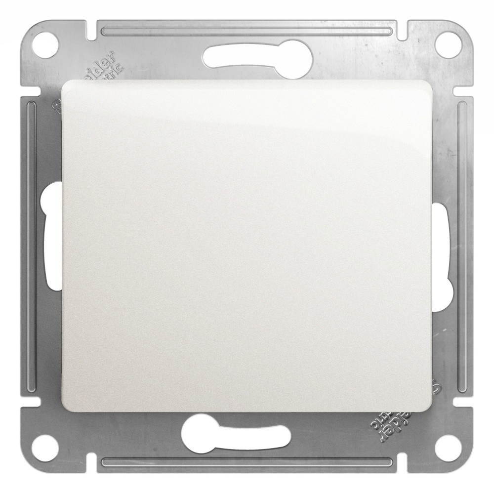 Изображение товара Переключатель перекрестный встраиваемый Systeme electric Glossa GSL000671 2 клавиши цвет перламутровый