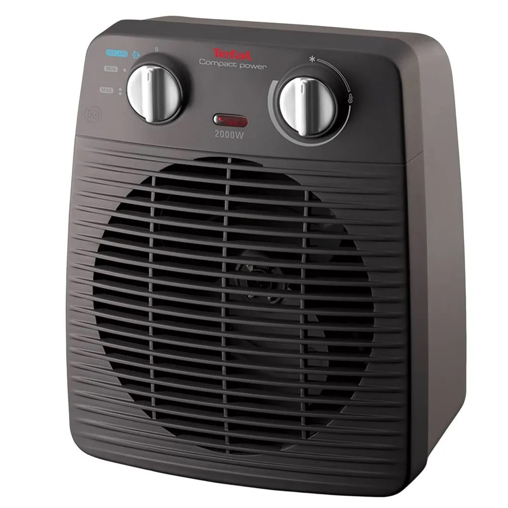 Изображение товара Тепловентилятор спиральный электрический Tefal Compact Power SE2210F0 с механическим термостатом 2000 Вт