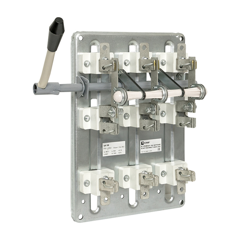 Изображение товара Разъединитель-предохранитель EKF Basic РПБ-1 100А левый привод без ППН