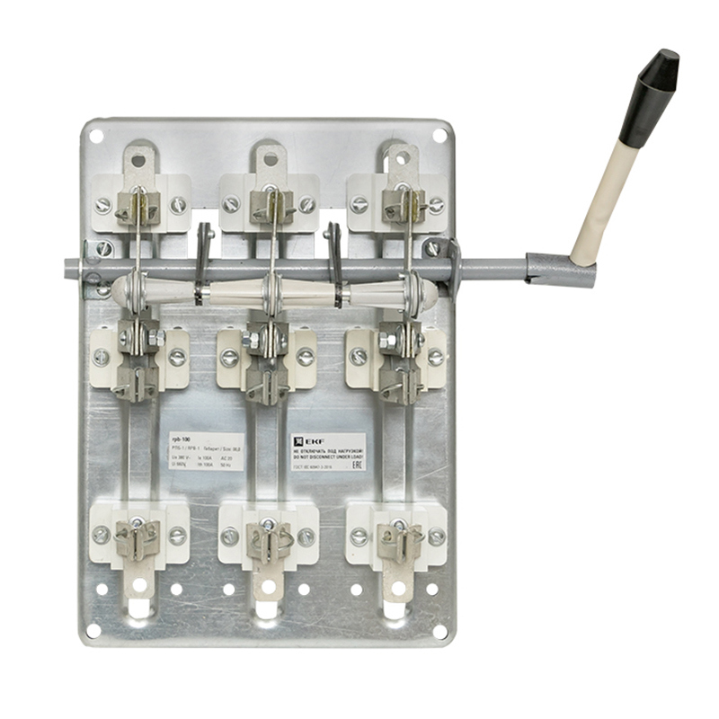 Изображение товара Разъединитель-предохранитель EKF Basic РПБ-1 100А правый привод без ППН