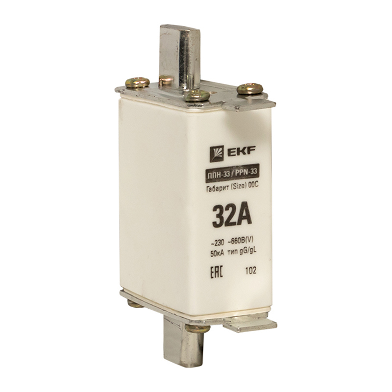 Изображение товара EKF ППН-33 100/ 32А — плавкий предохранитель для низкого напряжения