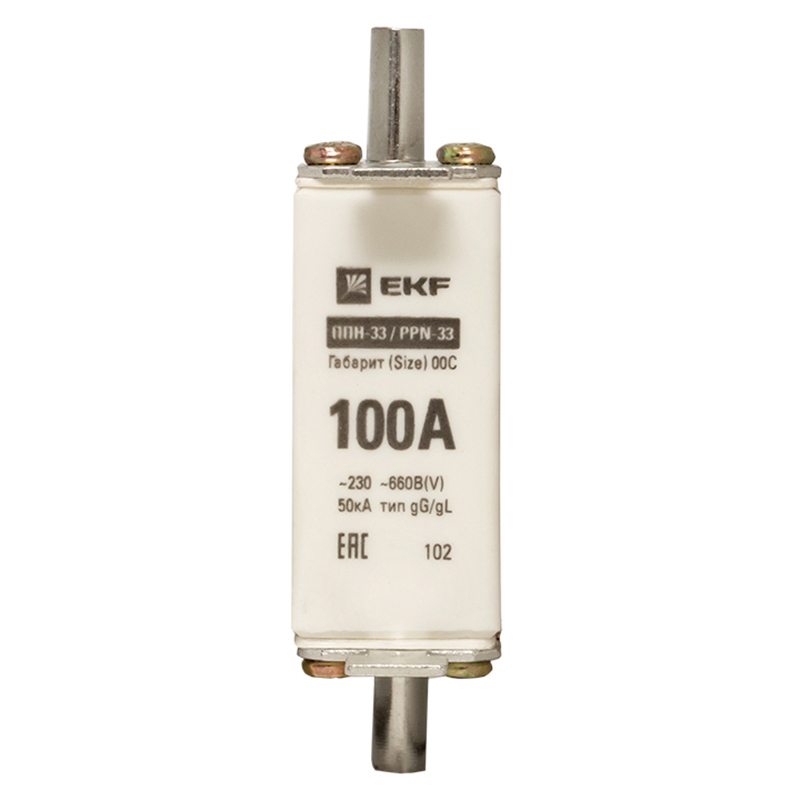 Изображение товара EKF ППН-33 100/4А плавкий предохранитель