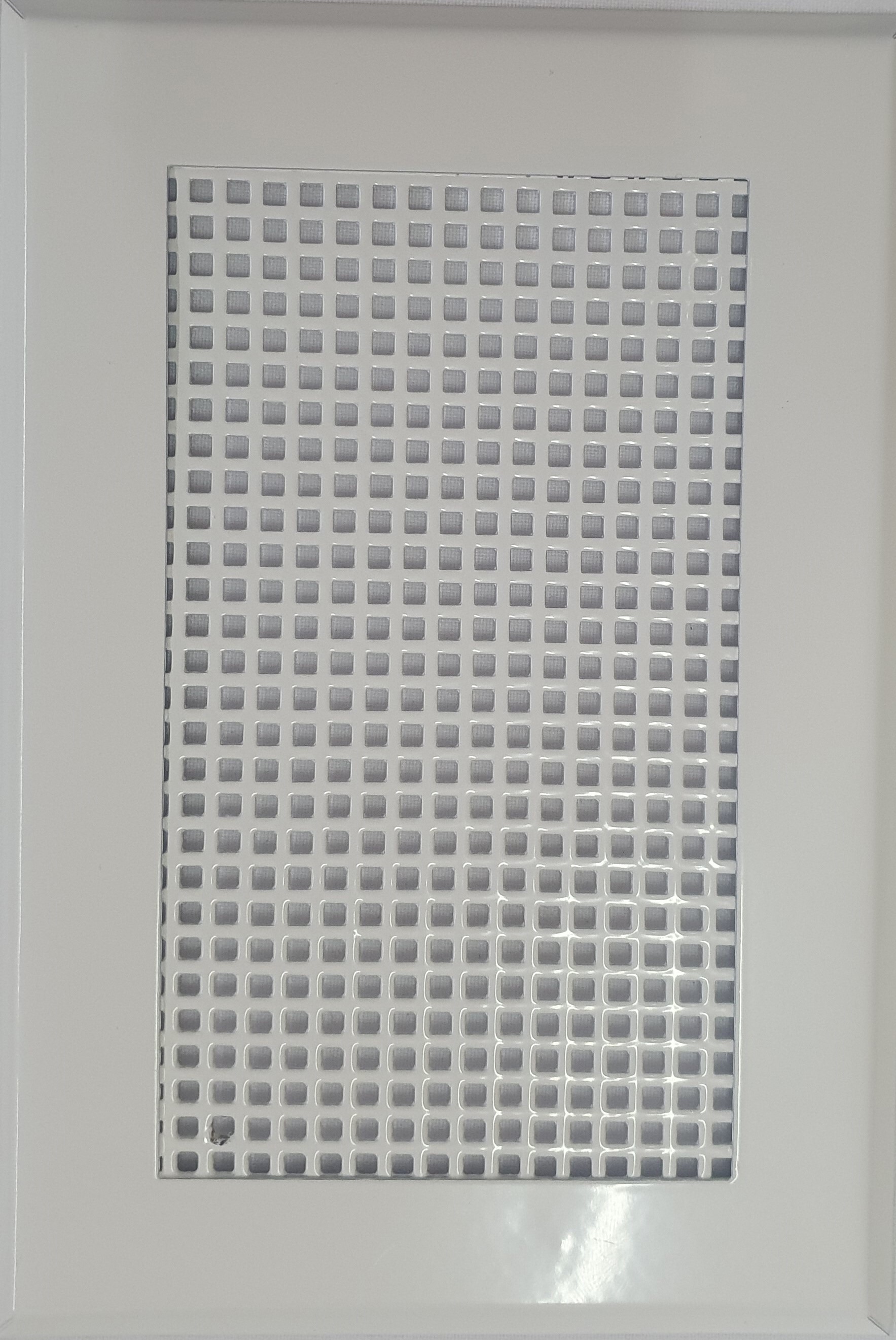 Изображение товара Решетка вентиляционная Шамрай VRQ 130x190 мм тип перфорации квадрат сталь цвет белый