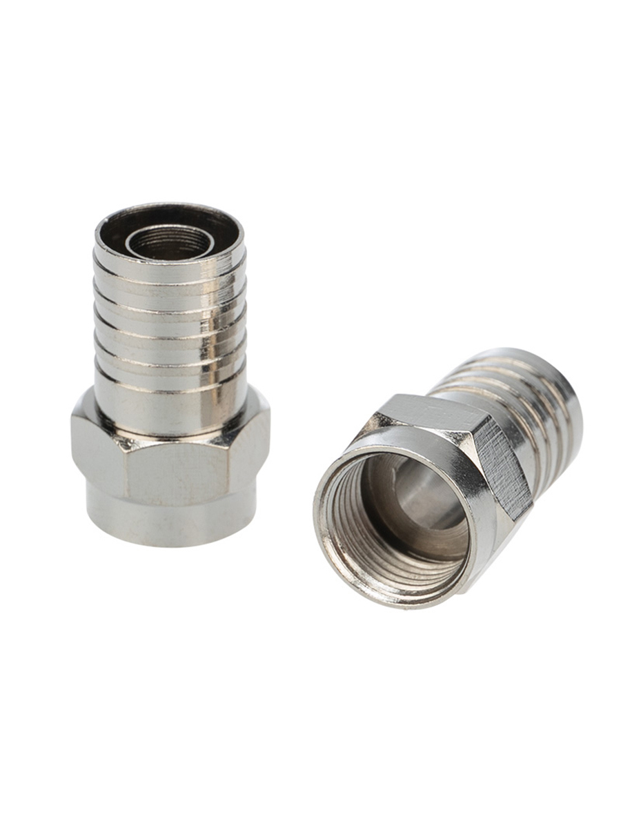 Изображение товара F-разъем Rexant RG-6 для коаксиальных кабелей, обжим, 100 шт