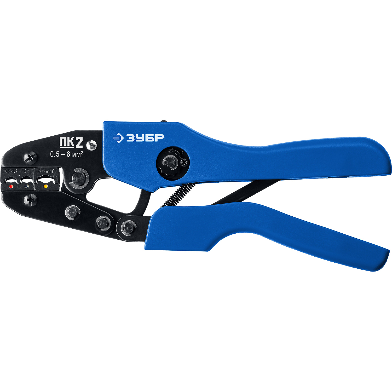 Изображение товара Пресс-клещи ЗУБР 45456-2 для кабельных наконечников 0.5-6 мм профессиональный инструмент