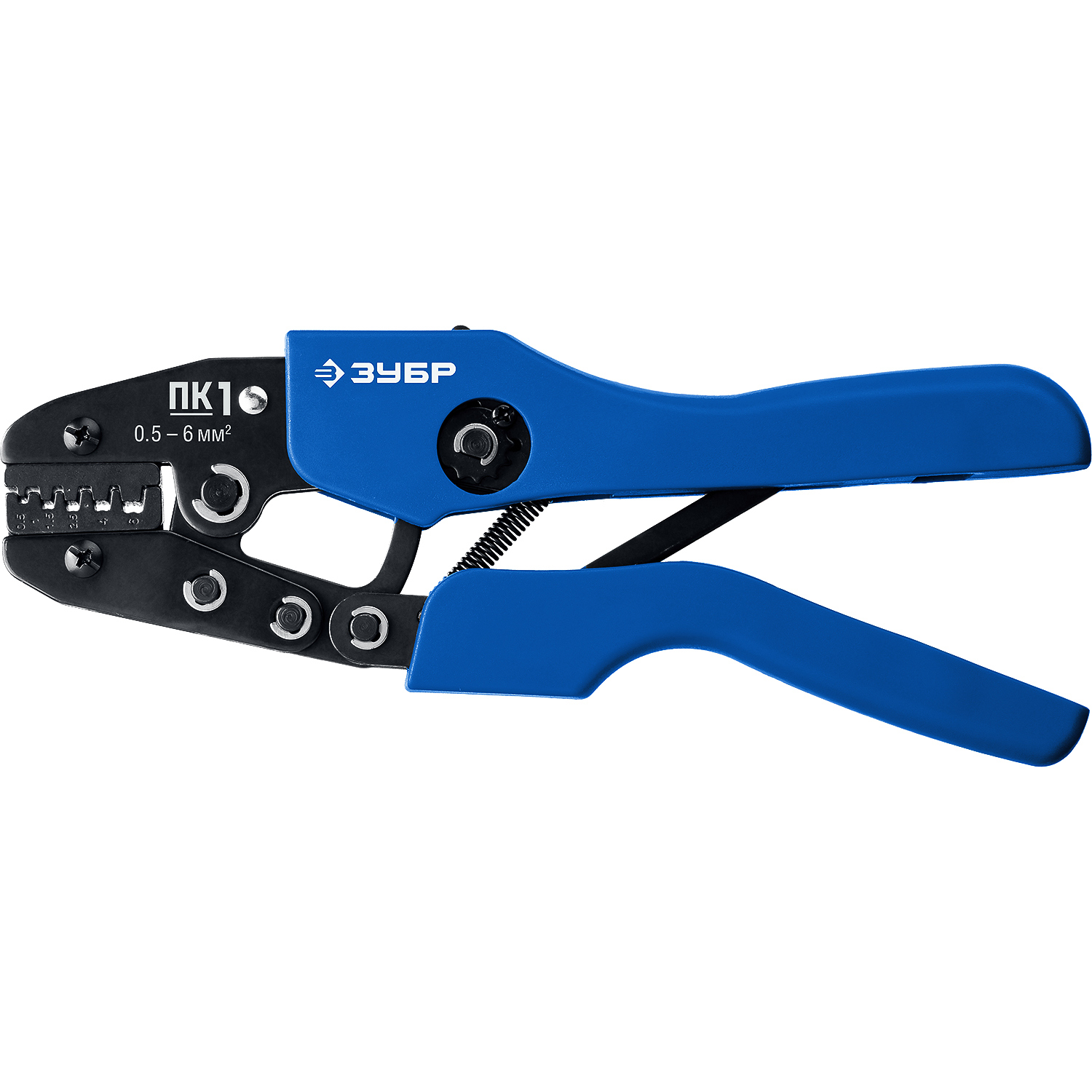 Изображение товара Профессиональные пресс-клещи ЗУБР 45456-1 для обжима кабельных наконечников