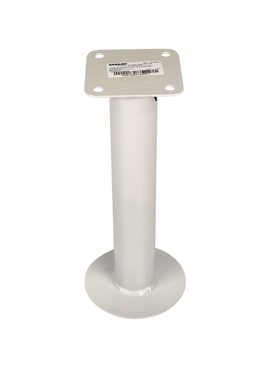 Изображение товара Кронштейн Rexant для камер видеонаблюдения 30 см из стали белый