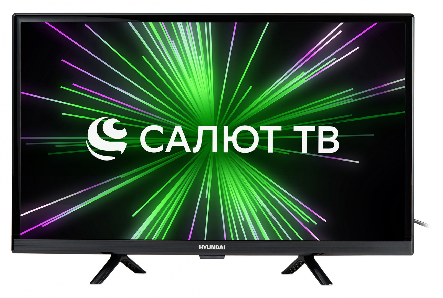 Изображение товара Телевизор Hyundai HLED24BS5 Smart Салют ТВ 24" 61 см цвет черный