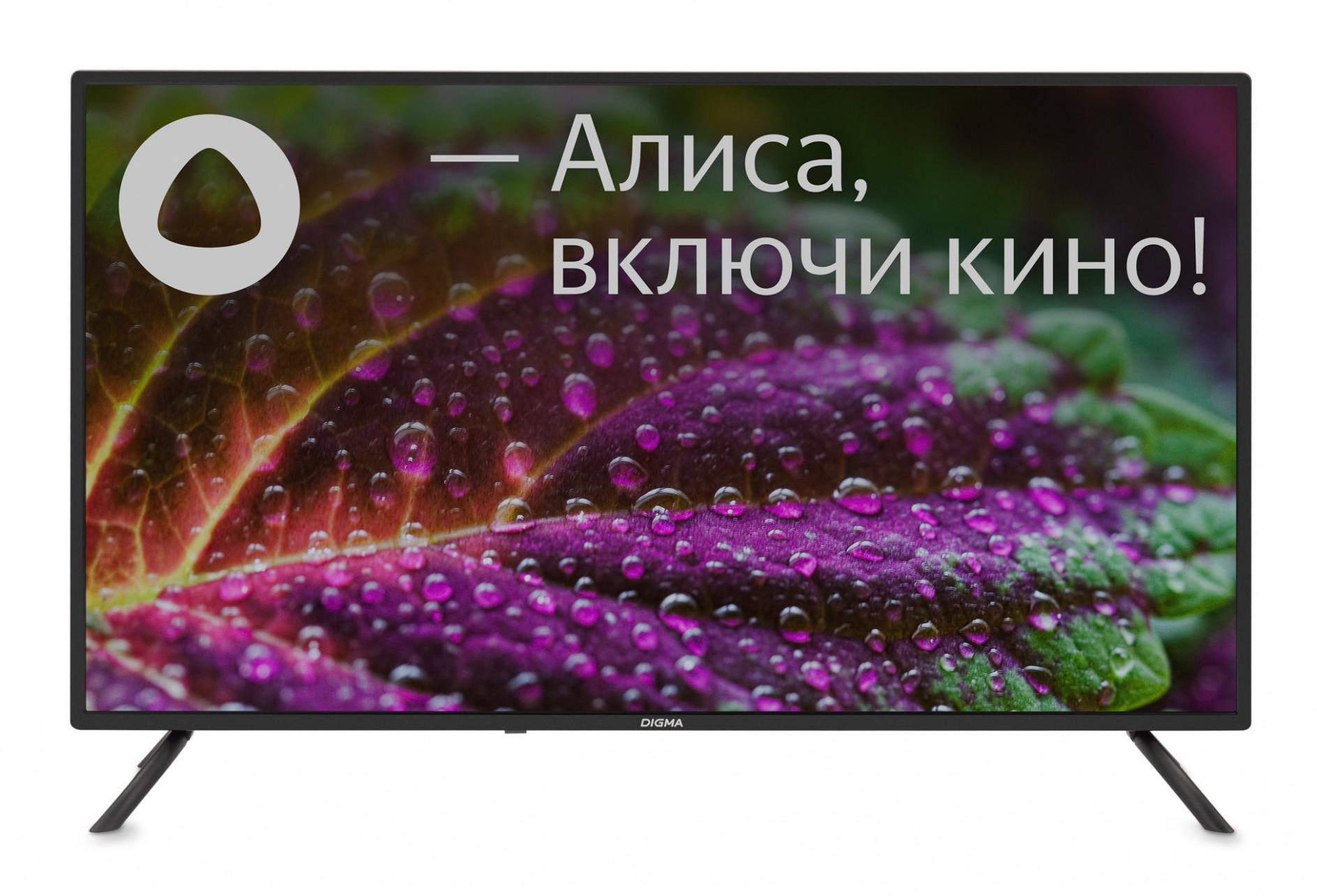 Изображение товара Телевизор Digma DMLED40SB Smart Яндекс.ТВ Full HD 40" 102 см цвет черный