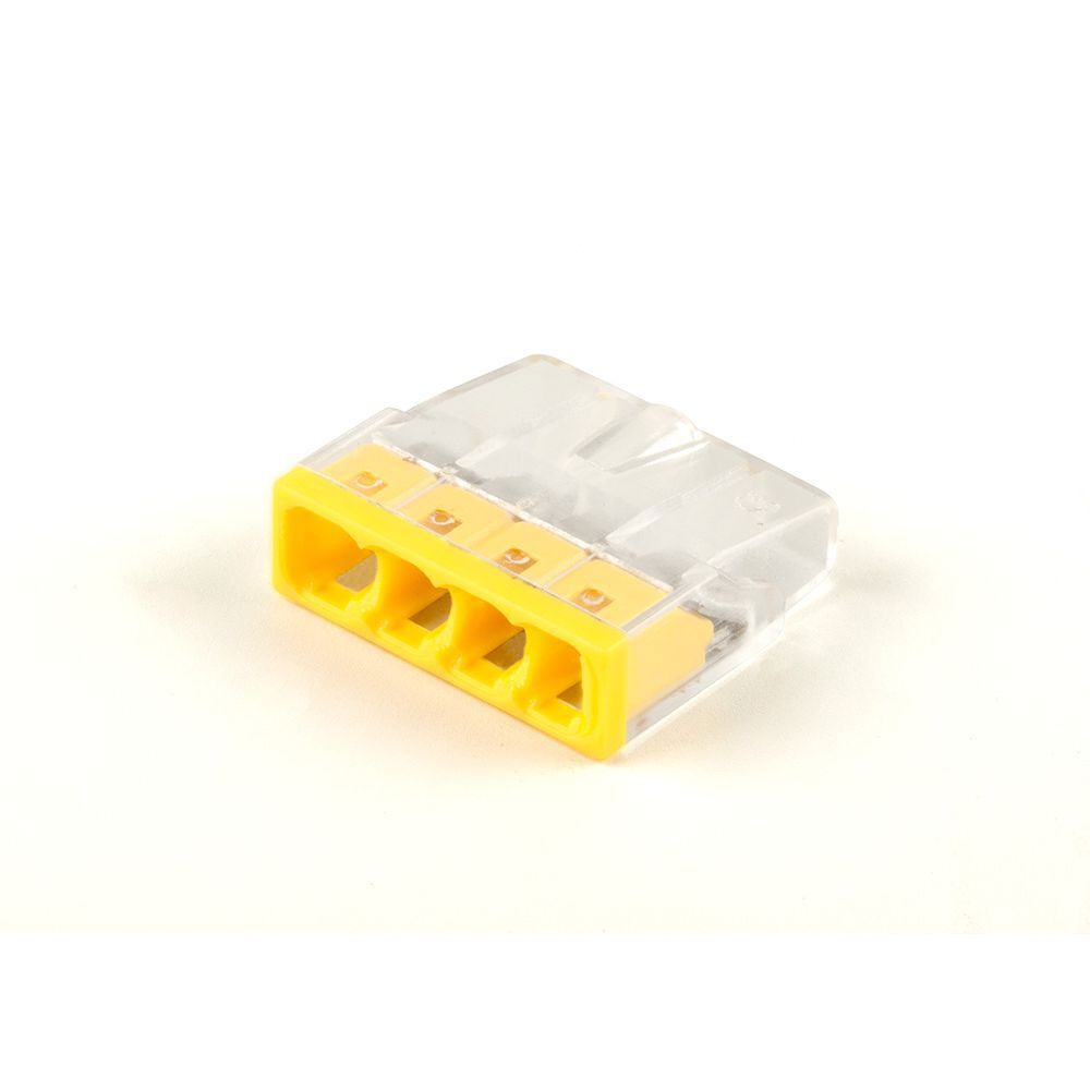 Изображение товара STEKKER LD2273-204 4-проводная клемма обжимная 0,5-2,5 мм2 450 В 24 А