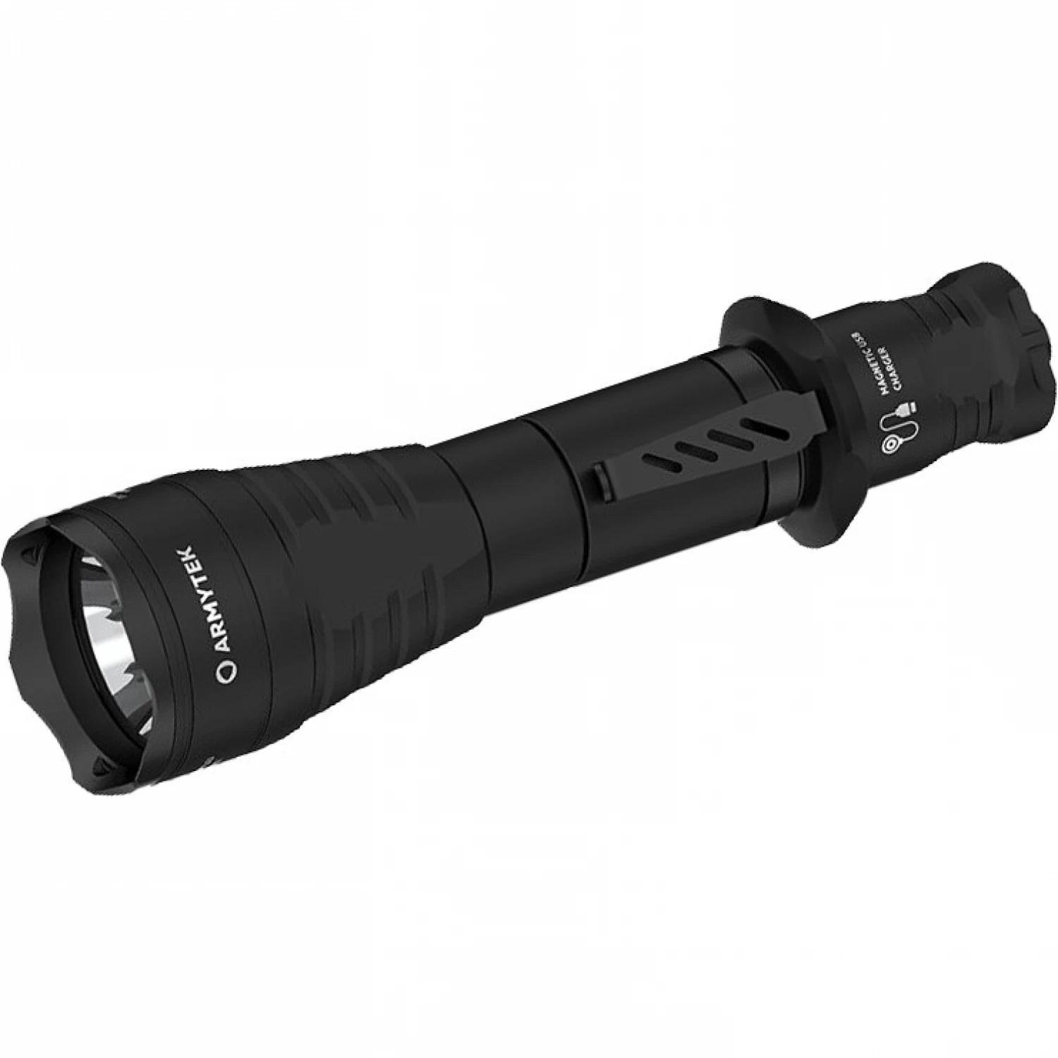 Изображение товара Фонарь тактический Armytek Predator Pro Magnet USB F07301W 1400 лм Изображение товара Фонарь тактический Armytek Predator Pro Magnet USB F07301W 1400 лм