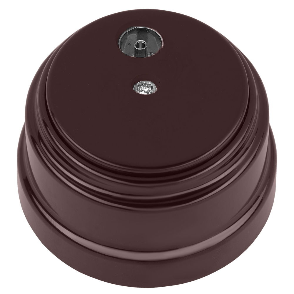 Изображение товара Розетка телевизионная накладная Bylectrica Ретро ТР-5241 шоколад цвет шоколад