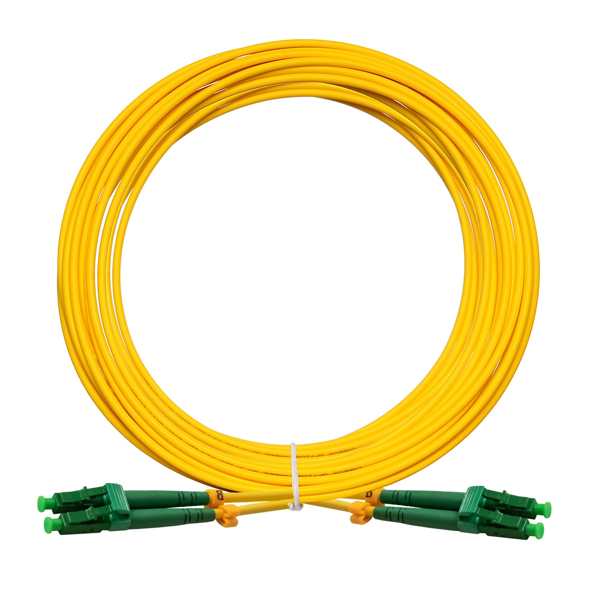 Изображение товара Патч-корд волоконно-оптический ExeGate FC-D-9-LC/APC-LC/APC-10M-LSZH 10 м