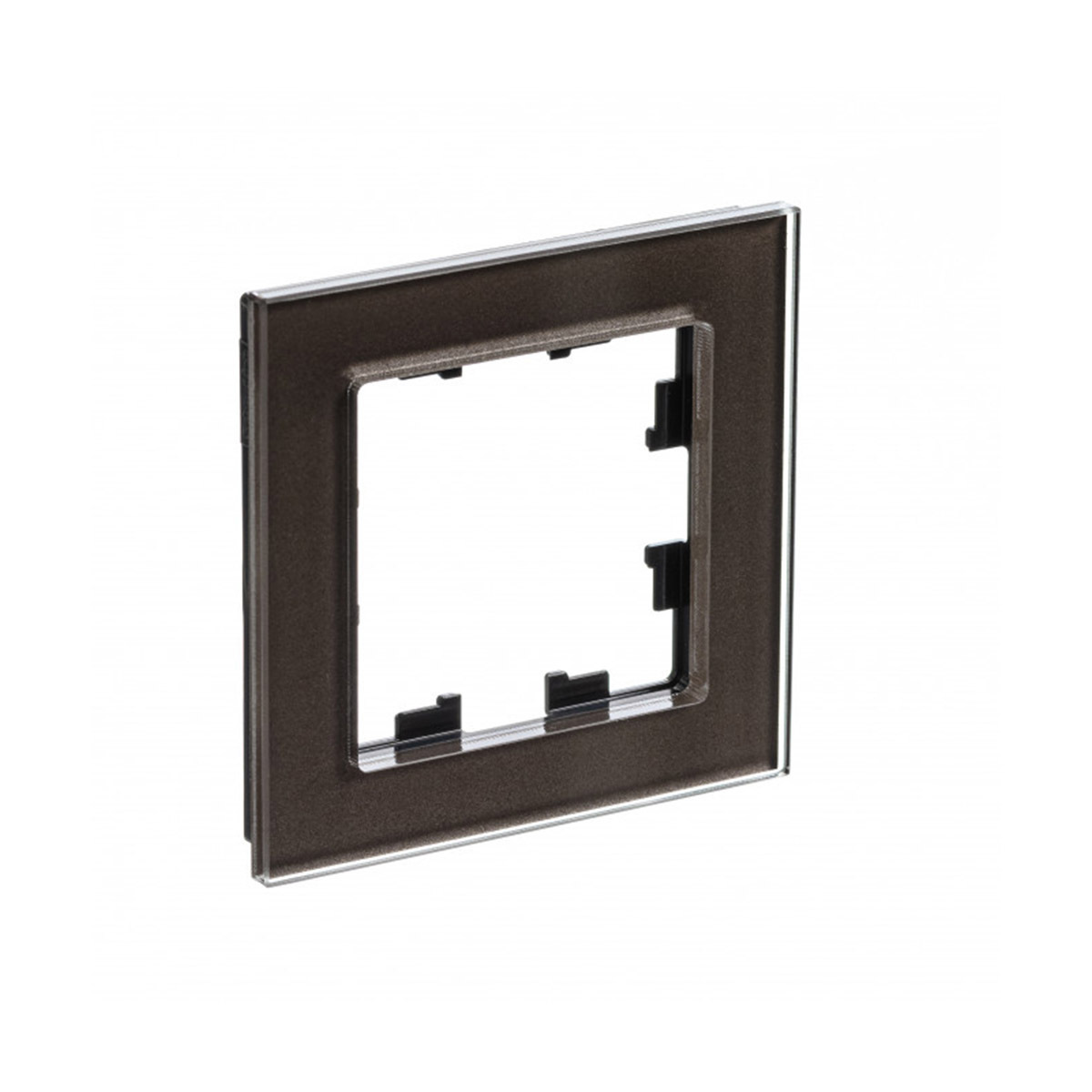 Изображение товара Рамка для розеток и выключателей Systeme electric Atlasdesign Nature 1 пост цвет мокко
