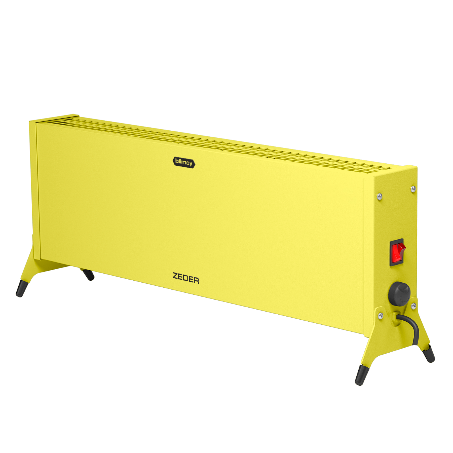 Изображение товара Электрический конвектор Zeder Blimey 15MX-12 1500 Вт желтый для помещения до 20 м²