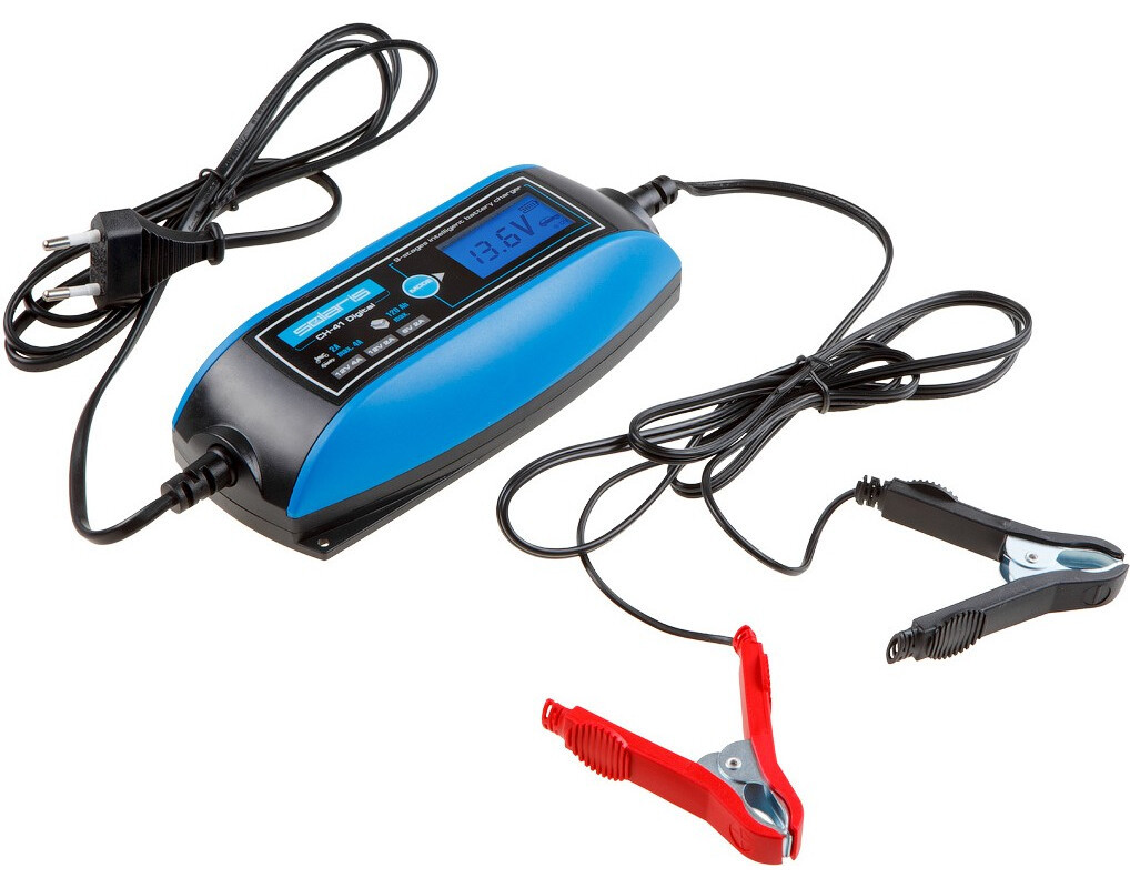 Изображение товара Зарядное устройство Solaris CH-41 Digital для автомобилей и мотоциклов