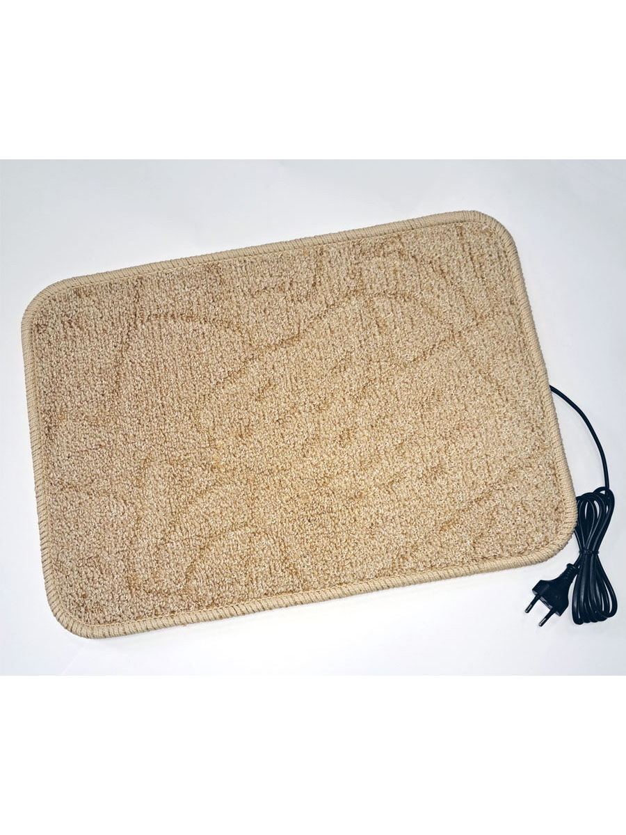 Изображение товара Коврик с подогревом ТеплоМакс 50x35 см 38 Вт цвет бежевый