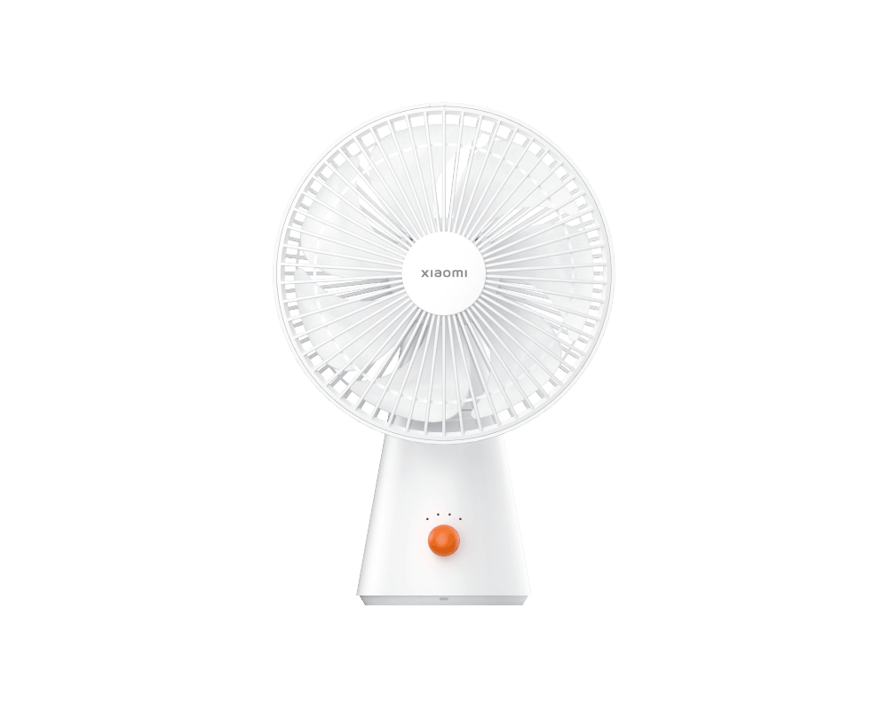 Изображение товара Мини-вентилятор Xiaomi Rechargeable Mini Fan 10 Вт D17 см цвет белый Изображение товара Мини-вентилятор Xiaomi Rechargeable Mini Fan 10 Вт D17 см цвет белый