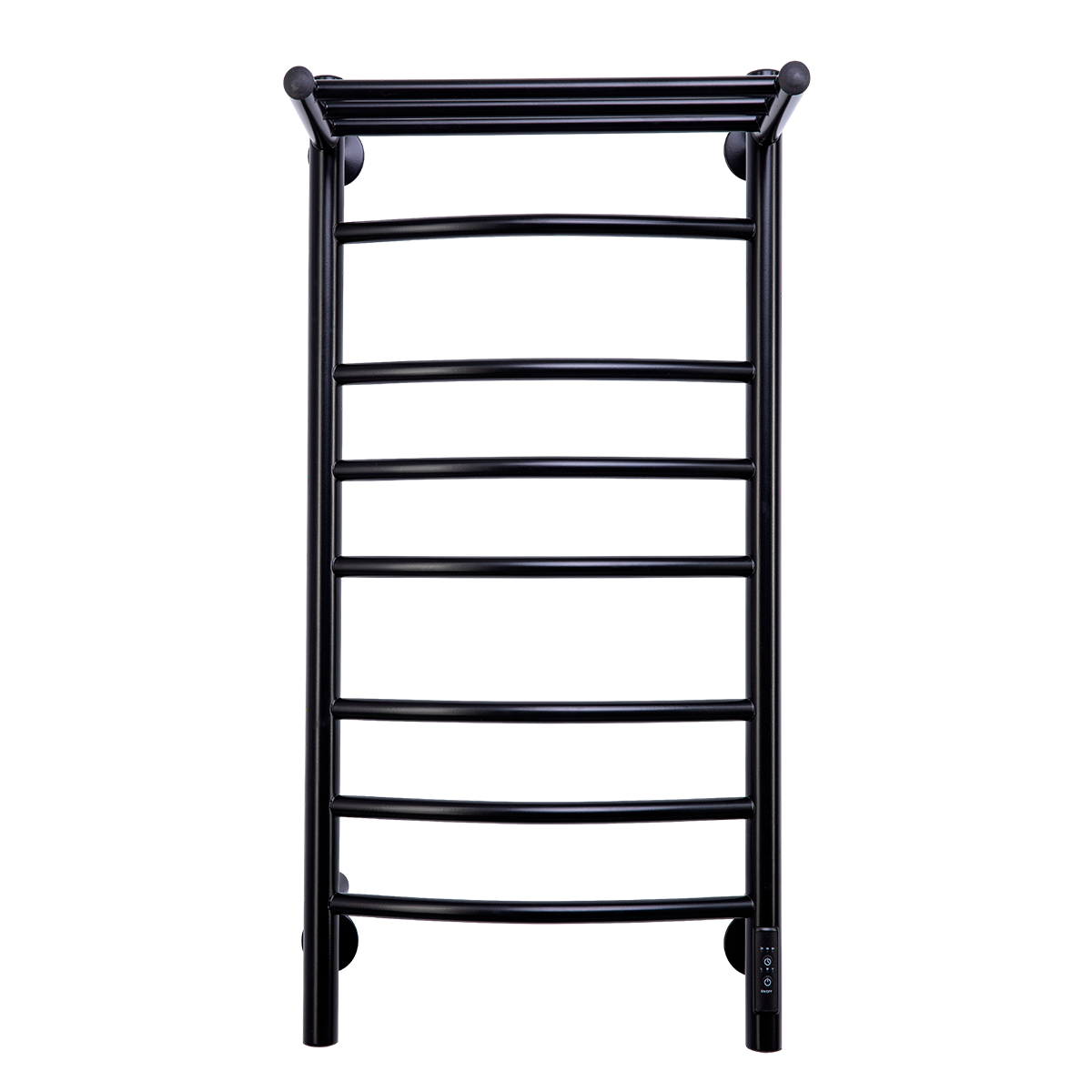 Изображение товара Электрический полотенцесушитель COMFYSAN Noumi 800 мм черный с полкой и таймером