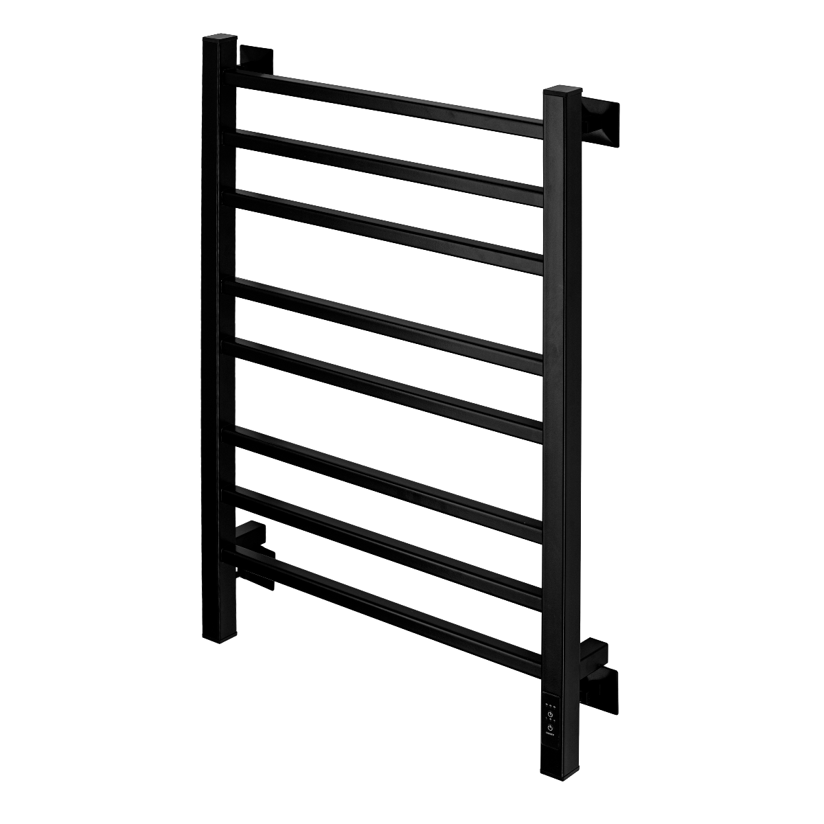 Изображение товара Полотенцесушитель электрический Comfysan Pioli-K 500x800 мм 433 Вт с терморегулятором лесенка цвет черный